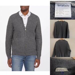 Artefact mens XXL Merino Wool Zip Cardigan